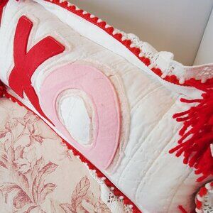 💕 **Handmade L O V E Pillow – One of a Kind!** 💕